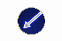 Знак светодиодный 4.2.1-4.2.2 «Объезд препятствия справа-слева»